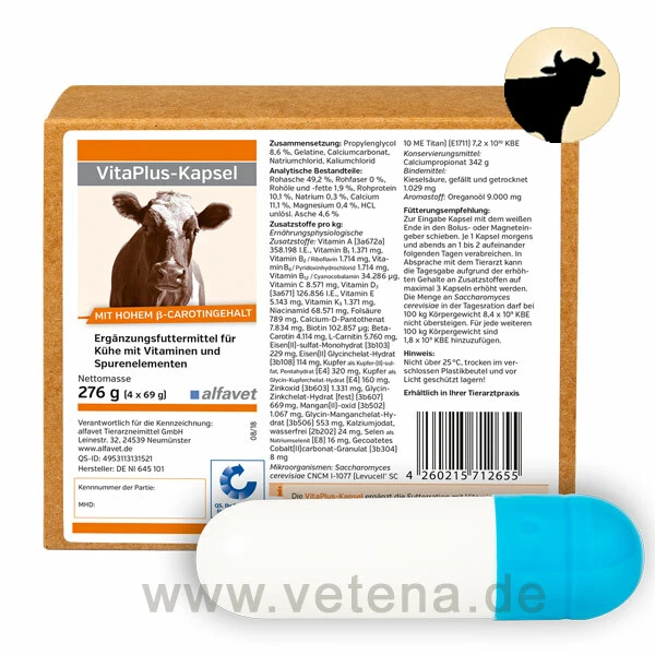 VitaPlus-Kapsel Rind 3 VitaPlus-Kapsel Rind