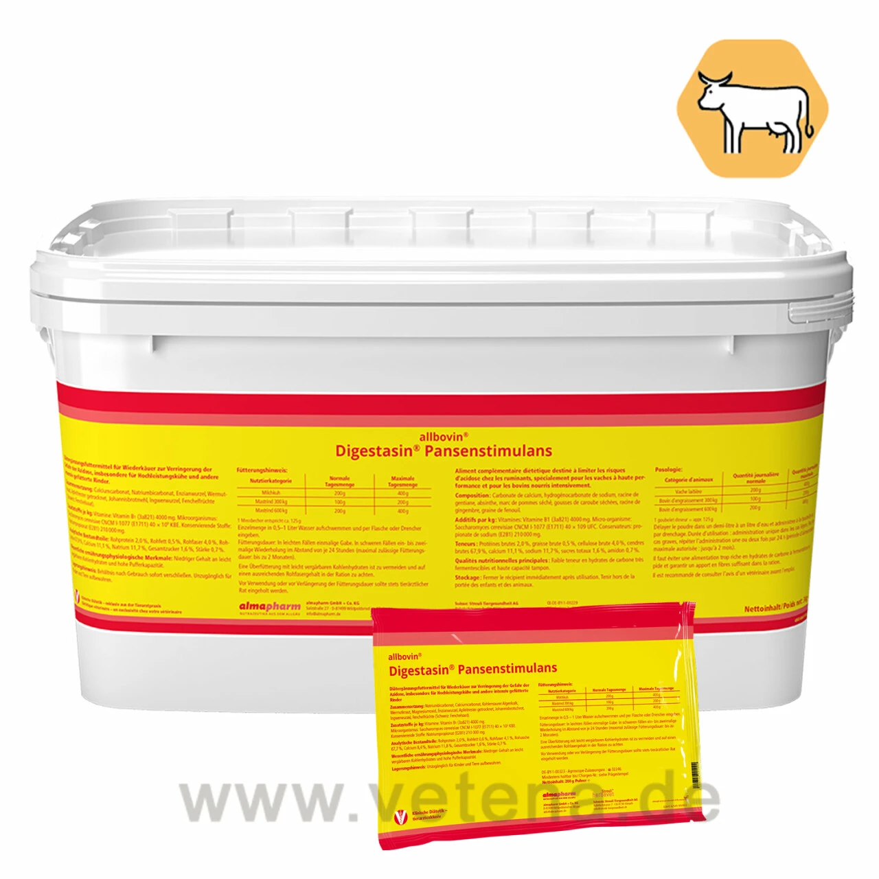 Allbovin Digestasin Pansenstimulans Rind 3 Allbovin Digestasin Pansenstimulans Rind