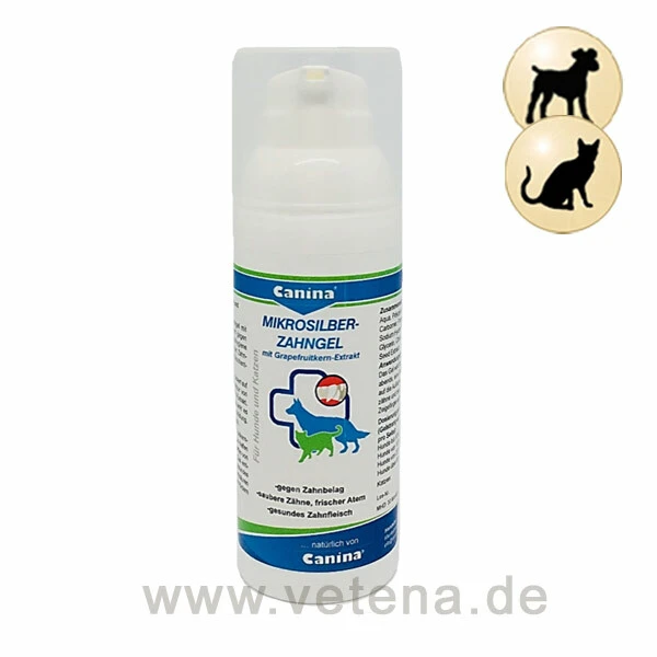 Canina Mikrosilber Zahngel 3 Canina Mikrosilber Zahngel