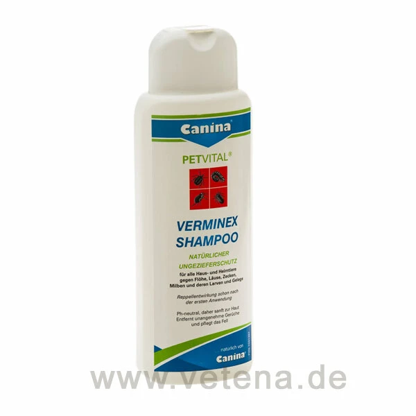 Canina Petvital Verminex Shampoo 3 Canina Petvital Verminex Shampoo