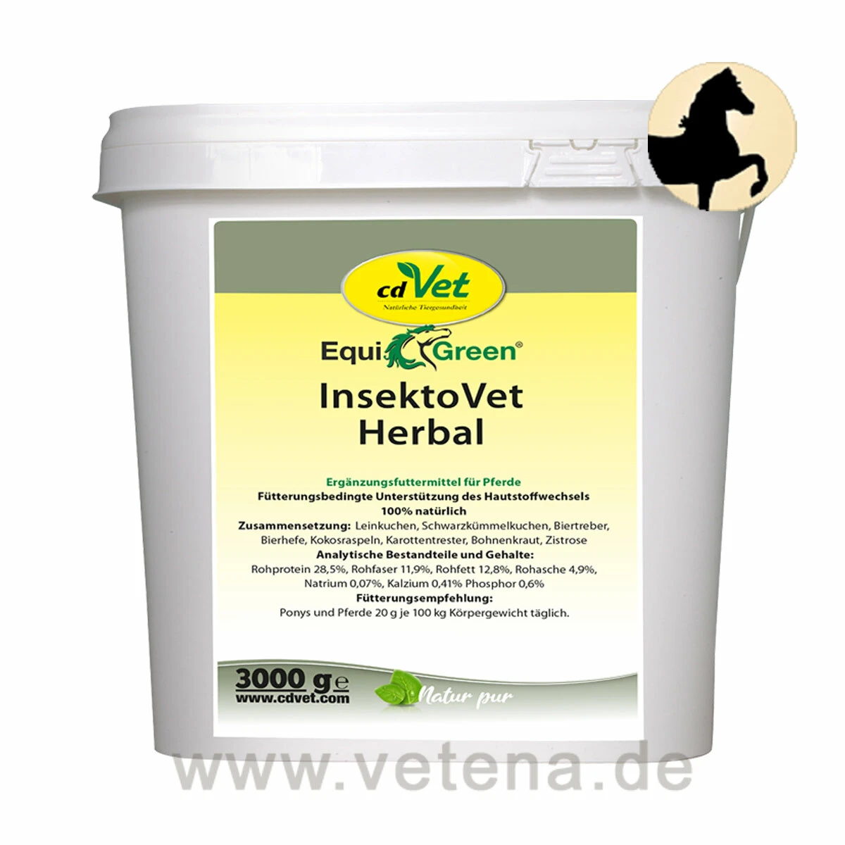 CdVet EquiGreen InsektoVet Herbal Für Pferde 3 CdVet EquiGreen InsektoVet Herbal Für Pferde