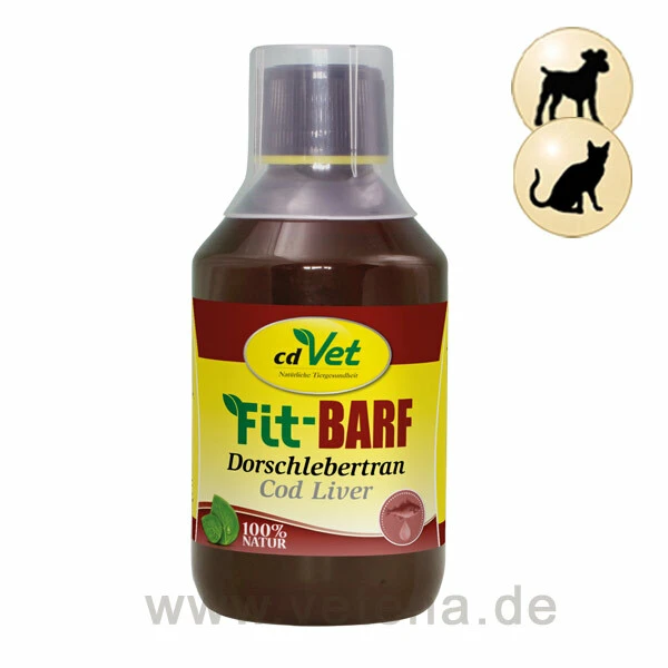 CdVet Fit-BARF Dorschlebertran 3 CdVet Fit-BARF Dorschlebertran