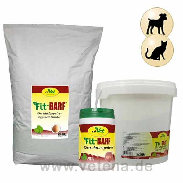 CdVet Fit-BARF Eierschalenpulver 3 CdVet Fit-BARF Eierschalenpulver