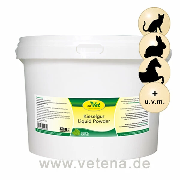 CdVet InsektoVet Kieselgur Liquid Powder 3 CdVet InsektoVet Kieselgur Liquid Powder