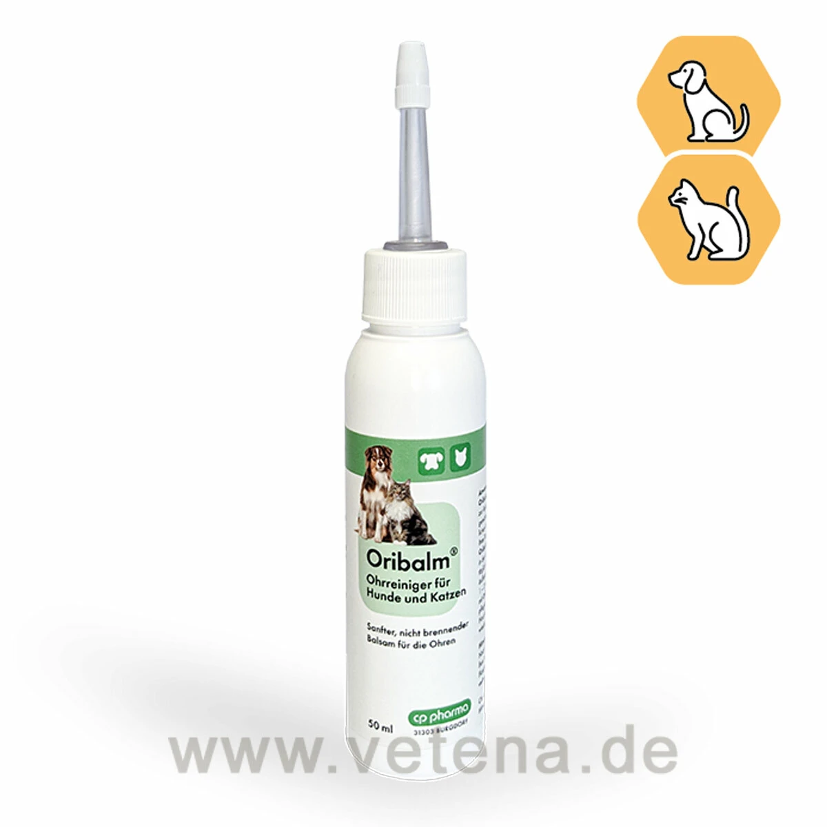 CP-Pharma Oribalm Ohrreiniger Für Hunde & Katzen 3 CP-Pharma Oribalm Ohrreiniger Für Hunde & Katzen