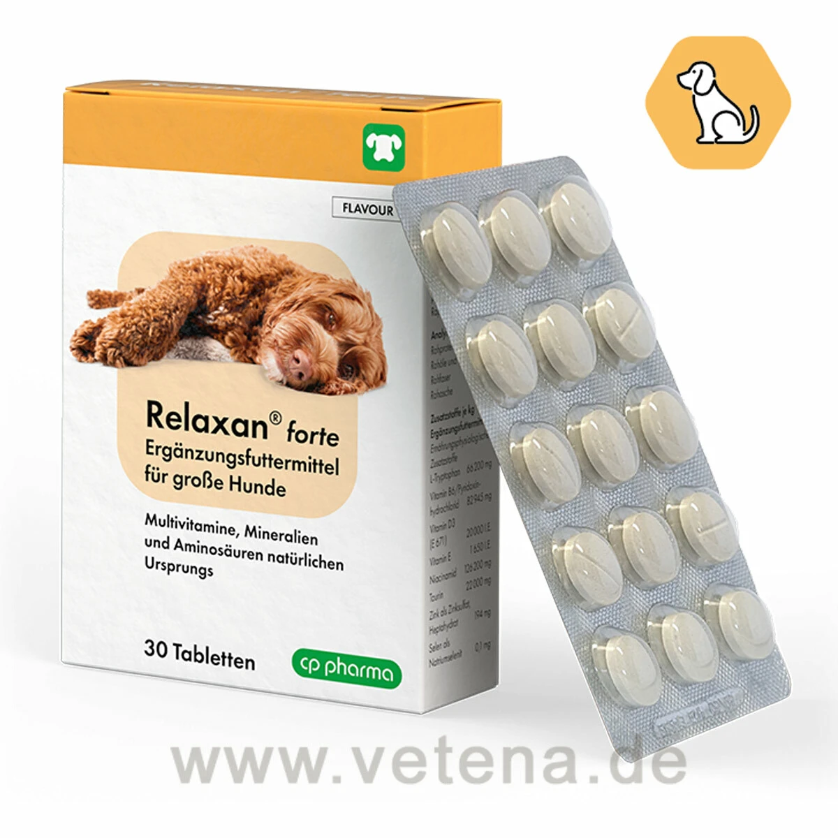 CP-Pharma Relaxan Forte Für Große Hunde 3 CP-Pharma Relaxan Forte Für Große Hunde