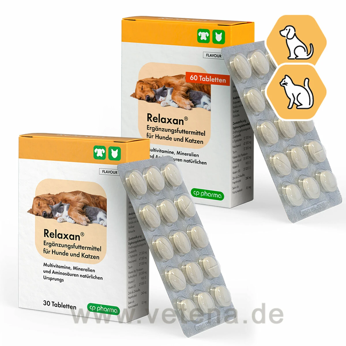 CP-Pharma Relaxan Für Hunde & Katzen 3 CP-Pharma Relaxan Für Hunde & Katzen