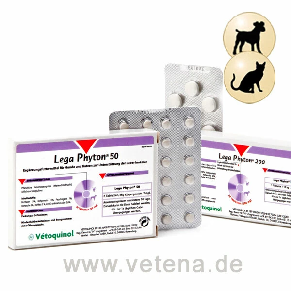Vetoquinol Lega Phyton 50 & 200 Hund & Katze 3 Vetoquinol Lega Phyton 50 & 200 Hund & Katze