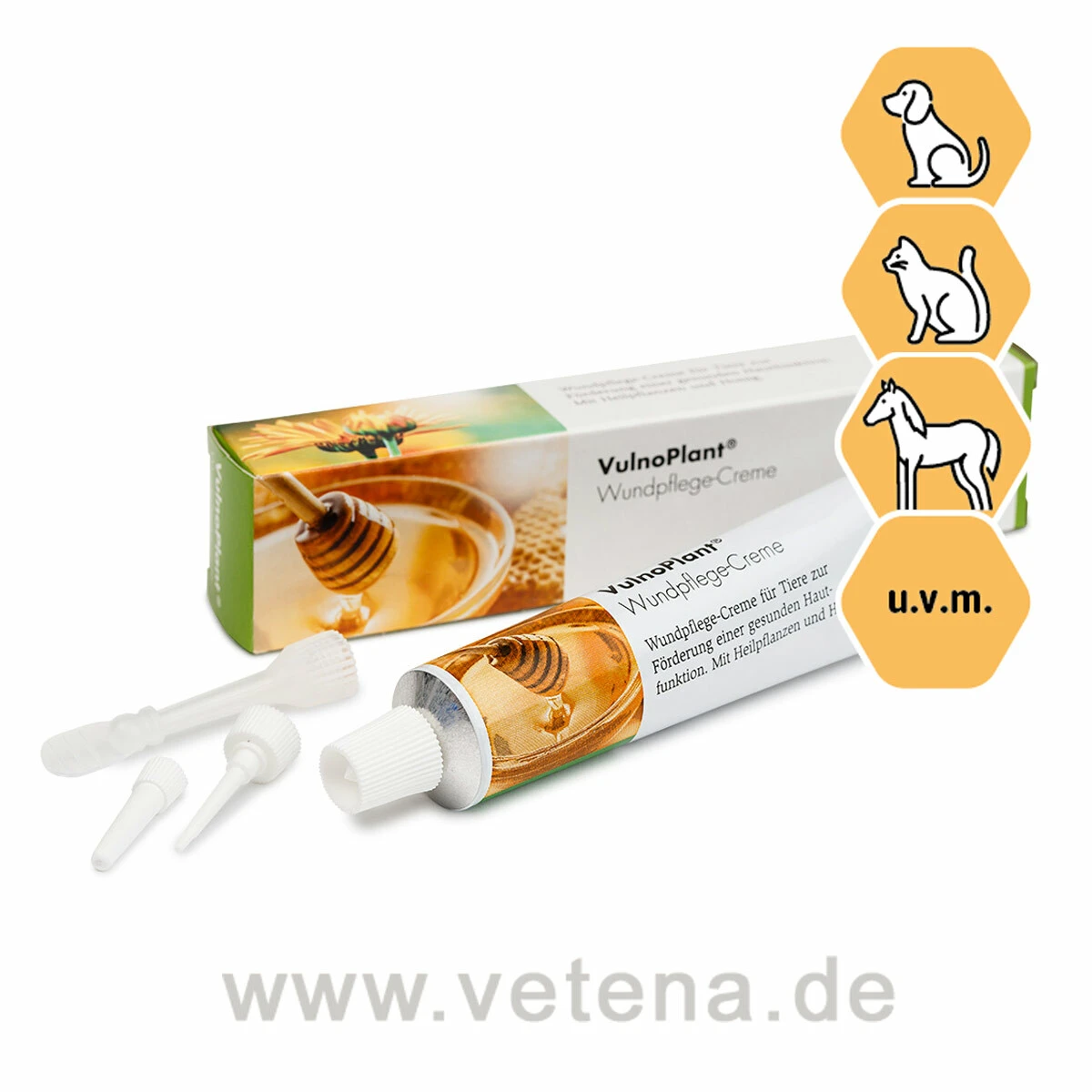 PlantaVet VulnoPlant Wundpflege-Creme Für Tiere 3 PlantaVet VulnoPlant Wundpflege-Creme Für Tiere