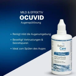 ReboCare Ocuvid Augenspüllösung 7 ReboCare Ocuvid Augenspüllösung -Heimtierbedarf rebocare ocuvid augenspuelloesung tiere2