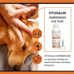 ReboCare Otosalin Ohrreiniger 8 ReboCare Otosalin Ohrreiniger -Heimtierbedarf rebocare otosalin tiere3