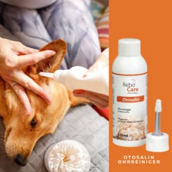 ReboCare Otosalin Ohrreiniger 9 ReboCare Otosalin Ohrreiniger -Heimtierbedarf rebocare otosalin tiere4