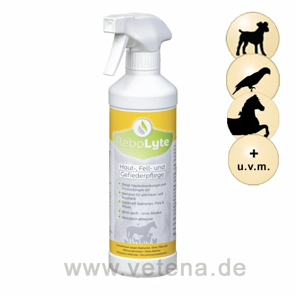 ReboLyte ECA Haut-, Fell- Und Gefiederpflege Spray 3 ReboLyte ECA Haut-, Fell- Und Gefiederpflege Spray