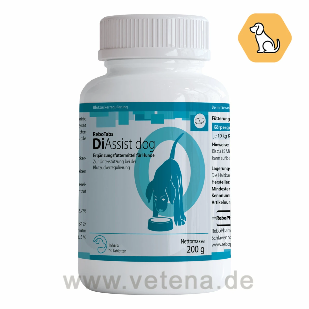 ReboTabs DiAssist Dog Für Hunde 2 ReboTabs DiAssist Dog Für Hunde