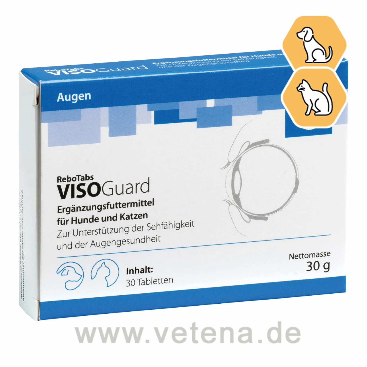 ReboTabs VISOGuard Für Hunde & Katzen 3 ReboTabs VISOGuard Für Hunde & Katzen