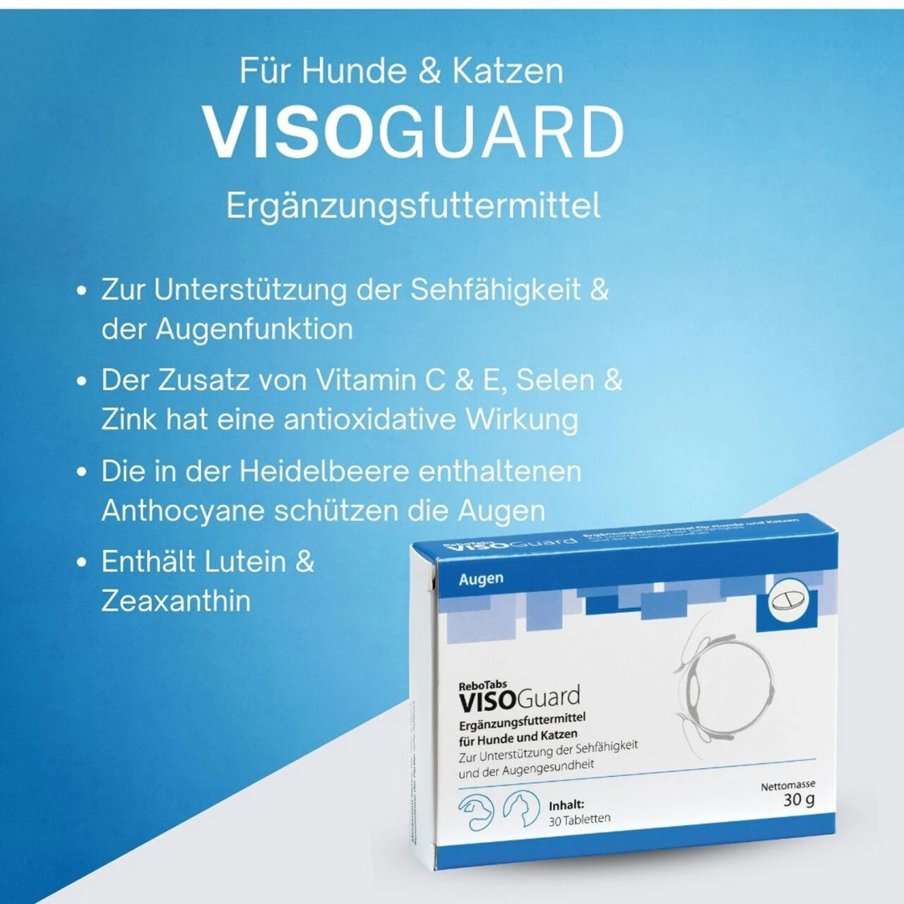 ReboTabs VISOGuard Für Hunde & Katzen 4 ReboTabs VISOGuard Für Hunde & Katzen – Bild 2