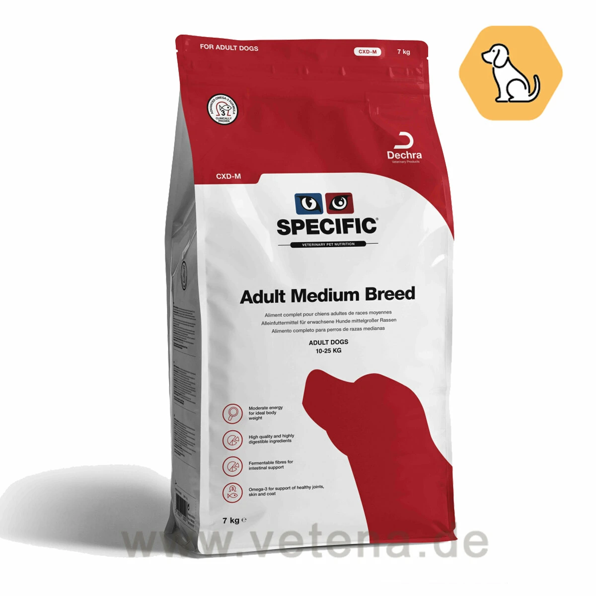 Specific Adult Medium Breed CXD-M Trockenfutter Für Hunde 3 Specific Adult Medium Breed CXD-M Trockenfutter Für Hunde