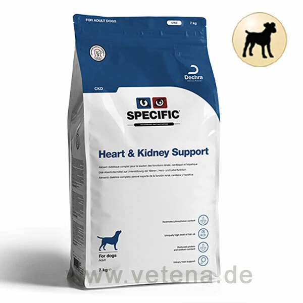 Specific Heart & Kidney Support CKD Trockenfutter Für Hunde 3 Specific Heart & Kidney Support CKD Trockenfutter Für Hunde
