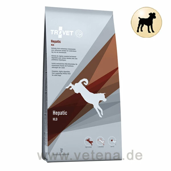 Trovet Hepatic HLD Trockenfutter Für Hunde 3 Trovet Hepatic HLD Trockenfutter Für Hunde