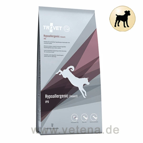 Trovet Hypoallergenic Insekten-Kartoffel IPD Trockenfutter Für Hunde 3 Trovet Hypoallergenic Insekten-Kartoffel IPD Trockenfutter Für Hunde